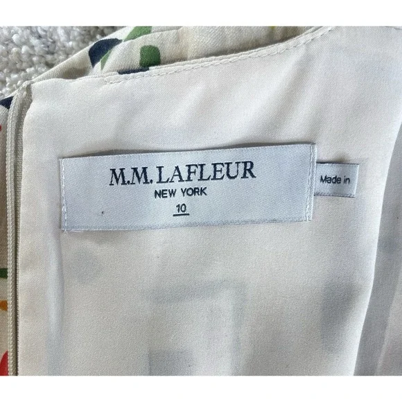 MM LaFleur Maaza Dress In Geometric Print - Picture 6 of 11